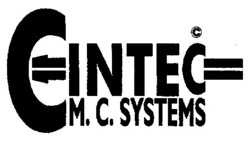Міжнародна реєстрація торговельної марки № 632957: CINTEC M.C. SYSTEMS