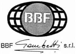 Міжнародна реєстрація торговельної марки № 661788: BBF BBF Gambetti s.r.l.