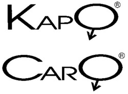 Міжнародна реєстрація торговельної марки № 665567: KAPO CARO