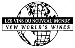 Міжнародна реєстрація торговельної марки № 671144: LES VINS DU NOUVEAU MONDE NEW WORLD'S WINES