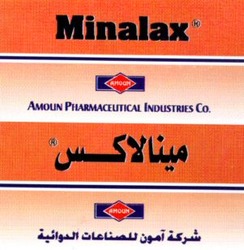 Міжнародна реєстрація торговельної марки № 705596: Minalax AMOUN PHARMACEUTICAL INDUSTRIES Co.
