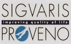 Міжнародна реєстрація торговельної марки № 736725: SIGVARIS improving quality of life PROVENO