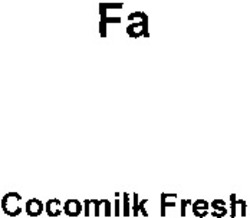 Міжнародна реєстрація торговельної марки № 766282: Fa Cocomilk Fresh