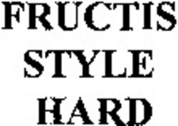 Міжнародна реєстрація торговельної марки № 791956: FRUCTIS STYLE HARD