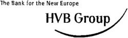 Міжнародна реєстрація торговельної марки № 810707: The Bank for the New Europe HVB Group