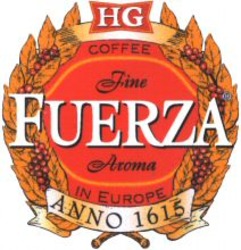 Міжнародна реєстрація торговельної марки № 817932: HG FUERZA