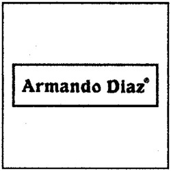 Міжнародна реєстрація торговельної марки № 821546: Armando Diaz