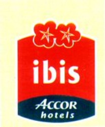 Міжнародна реєстрація торговельної марки № 829736: ibis ACCOR hotels
