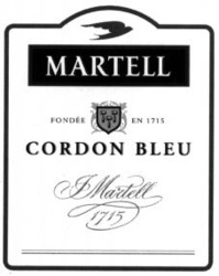 Міжнародна реєстрація торговельної марки № 841888: MARTELL CORDON BLEU