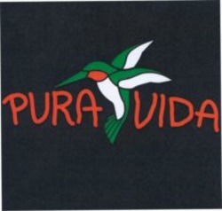 Міжнародна реєстрація торговельної марки № 843686: PURA VIDA
