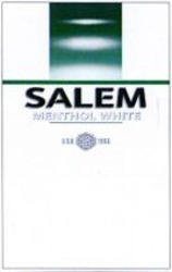 Міжнародна реєстрація торговельної марки № 855174: SALEM MENTHOL WHITE