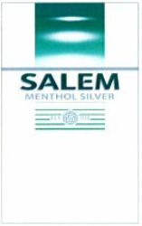 Міжнародна реєстрація торговельної марки № 855252: SALEM MENTHOL SILVER