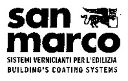 Міжнародна реєстрація торговельної марки № 865222: san marco SISTEMI VERNICIANTI PER L'EDILIZIA BUILDING'S COATING SYSTEMS