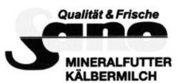 Міжнародна реєстрація торговельної марки № 878011: Sano Qualität & Frische MINERALFUTTER KÄLBERMILCH