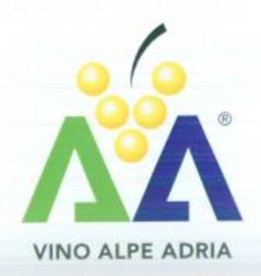 Міжнародна реєстрація торговельної марки № 879680: VINO ALPE ADRIA