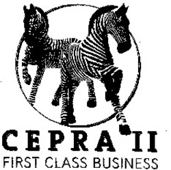 Міжнародна реєстрація торговельної марки № 885959: CEPRA II FIRST CLASS BUSINESS