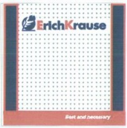 Міжнародна реєстрація торговельної марки № 887170: Erich Krause Best and necessary