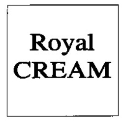 Міжнародна реєстрація торговельної марки № 887761: Royal CREAM