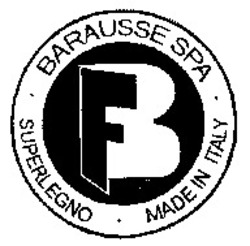 Міжнародна реєстрація торговельної марки № 889742: BARAUSSE SPA SUPERLEGNO MADE IN ITALY