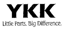 Міжнародна реєстрація торговельної марки № 891710: YKK Little Parts. Big Difference.