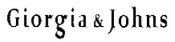 Міжнародна реєстрація торговельної марки № 897045: Giorgia & Johns