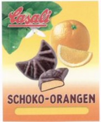 Міжнародна реєстрація торговельної марки № 925071: Casali SCHOKO-ORANGEN