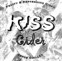 Міжнародна реєстрація торговельної марки № 934262: KISS Cider FRUITY & REFRESHING CIDER SERVE CHILLED