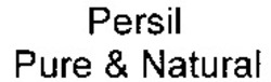 Міжнародна реєстрація торговельної марки № 937705: Persil Pure & Natural