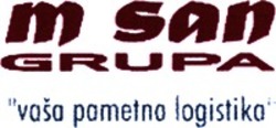 Міжнародна реєстрація торговельної марки № 940152: m san GRUPA "vasa pametna logistika"
