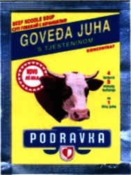 Міжнародна реєстрація торговельної марки № 947731: GOVEDA JUHA S TJESTENINOM PODRAVKA