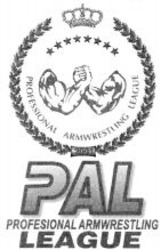 Міжнародна реєстрація торговельної марки № 951731: PAL PROFESIONAL ARMWRESTLING LEAGUE