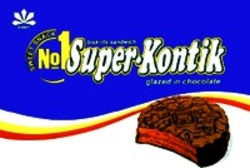 Міжнародна реєстрація торговельної марки № 957137: Super-Kontik glazed in chocolate