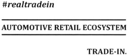 Свідоцтво торговельну марку № 306108 (заявка m201919422): #realtradein; automotive retail ecosystem; trade-in