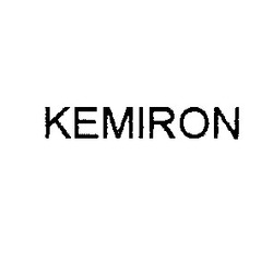 Свідоцтво торговельну марку № 3157 (заявка 105172/SU): kemiron