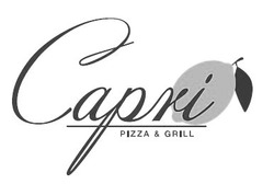 Свідоцтво торговельну марку № 321604 (заявка m202012647): capri pizza&grill