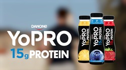 Заявка на торговельну марку № m202005677: danone; yopro; 15g protein