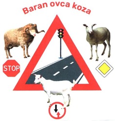 Свідоцтво торговельну марку № 326890 (заявка m202100043): baran ovca koza; stop