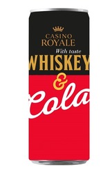 Заявка на торговельну марку № m202027071: casino royale with taste whiskey&cola