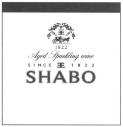 Свідоцтво торговельну марку № 240536 (заявка m201615640): shabo; ee; aged sparkling wine; since 1822; ее