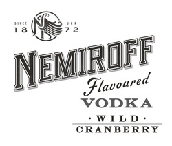 Свідоцтво торговельну марку № 335561 (заявка m202114816): cranberry; flavoured; nemiroff; since ukr 1872; vodka; wild