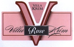 Свідоцтво торговельну марку № 275824 (заявка m201807907): villa krim rose