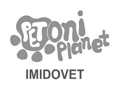 Заявка на торговельну марку № m202400612: рет; petoni planet imidovet