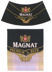 Свідоцтво торговельну марку № 123633 (заявка m200904884): м; magnat; premium beer