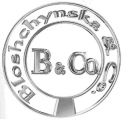 Свідоцтво торговельну марку № 55927 (заявка 2004010799): в со; в & со; b & co; b co; bloshchynska & co