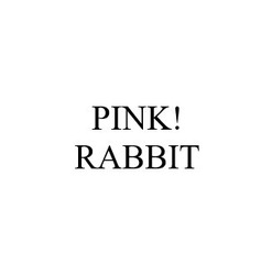 Заявка на торговельну марку № m202107912: pink! rabbit