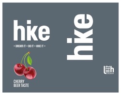 Заявка на торговельну марку № m202215985: j; cherry beer taste; hike it; do it; dream it