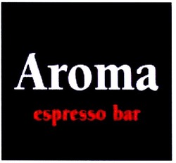 Свідоцтво торговельну марку № 99734 (заявка m200707796): aroma; espresso bar