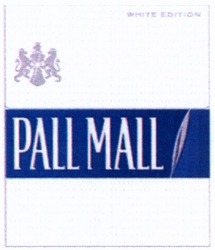 Свідоцтво торговельну марку № 202619 (заявка m201504201): pall mall; white edition