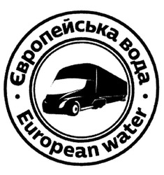 Свідоцтво торговельну марку № 307778 (заявка m201921952): european water; європейська вода
