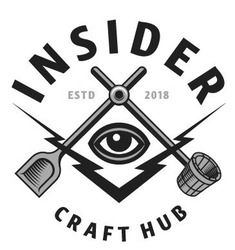 Свідоцтво торговельну марку № 270053 (заявка m201804707): insider craft hub; estd 2018; v